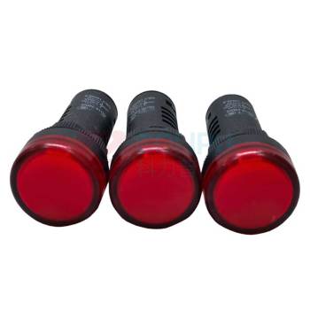 谨仪 电源指示灯 ND16-22D/2 DC24V 直径22.5mm (红色)