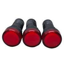 谨仪 电源指示灯 ND16-22D/2 DC24V 直径22.5mm (红色)
