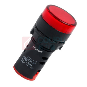 和齐顺 Hikesun LED电源指示灯 AC220V-380V (红色)