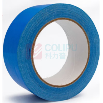 工邦达 无粘性绝缘胶带塑料三色带 24mm*0.22mm (蓝色)