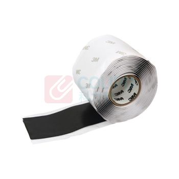 3M 防水绝缘胶带 电工胶布橡胶自融胶带 密封耐高温高压50mm*3m*1.65mm WT50