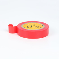 五羊 PVC绝缘电工胶布 17mm*0.13mm 10米长 (红色)