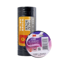 3M 电工绝缘胶带 150# 18mm*0.13mm*10m/卷 10卷/套 (黑色)