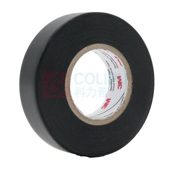 3M 电工胶带电气绝缘胶带 1600# 18mm×20m (黑)