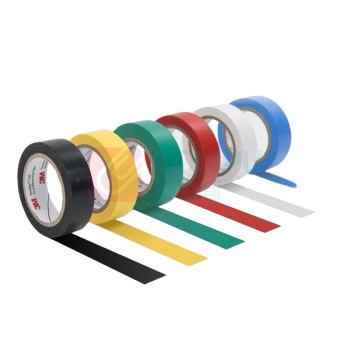3M 电工胶带 150# 18mm*10m*0.13mm 电气绝缘胶带 PVC电工胶布 无铅600V 防潮耐酸碱 ht (红色)
