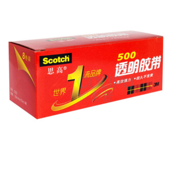 3M 透明胶带 5003/4 18mm*15Mht (透明)