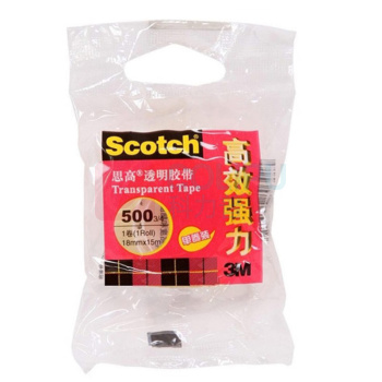 3M 透明胶带 5003/4 18mm*15Mht (透明)