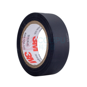 3M 电工胶带 150# 黑色 18mm*10m*0.13mm 电气绝缘胶带 PVC电工胶布 无铅600V 防潮耐酸碱 ht