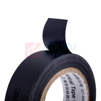 3M 电工胶带 150# 黑色 18mm*10m*0.13mm 电气绝缘胶带 PVC电工胶布 无铅600V 防潮耐酸碱 ht