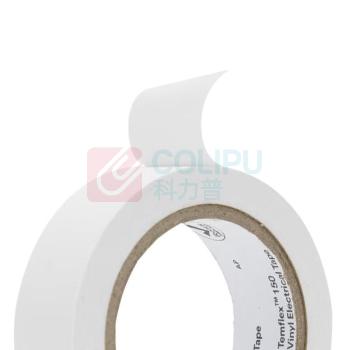 3M 电工胶带 150# 白色 18mm*10m*0.13mm 电气绝缘胶带 PVC电工胶布 无铅600V 防潮耐酸碱 ht