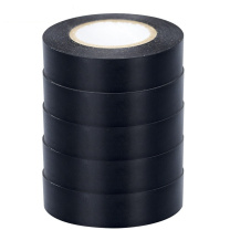 海斯迪克 HYSTIC 电工胶带 HKFH09 汽修无铅阻燃彩色PVC电工胶布黑色18mm*20m(10卷)