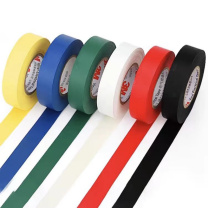 3M 电工胶带 电气绝缘胶带 PVC电工胶布 无铅600V 1500# 18mm*10m*0.13mm (红色) 10卷/组