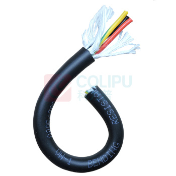 德尔 高柔性拖链电缆线 TRVV 4*1.5平方 300-500V 500米起售