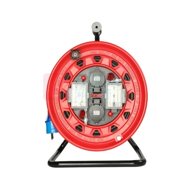 野狼 YELANG 移动电缆盘 YL22DB 3*2.5mm²/50米 10A250V 一机一闸独立控制电源盘 (红色) 加厚纸箱