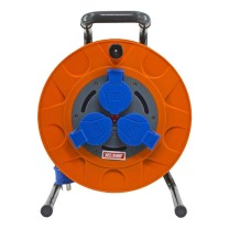 野狼 YELANG 防雷防涌电缆盘(220V) YL-32MS-0950 3*1.5*50m (橙色) 电缆价格随铜价波动