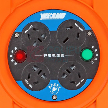 野狼 YELANG 三角架330电缆盘(220V) YL-S33YS-1030 3*2.5*30m (橙色) 电缆价格随铜价波动