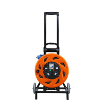 野狼 YELANG 小车式350电缆盘(220V) YL-35FS-0480 2*2.5*80m (橙色) 电缆价格随铜价波动
