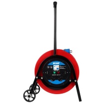 野狼 YELANG 轮车350电缆盘(220V) YL-35CBS-0480 2*2.5*80m (红色) 电缆价格随铜价波动