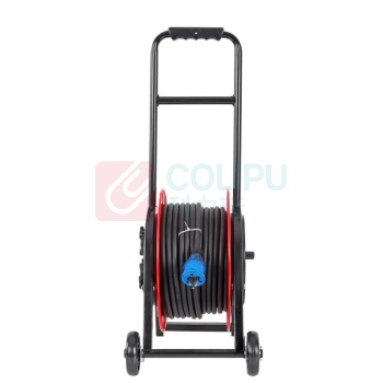 野狼 YELANG 轮车350电缆盘(220V) YL-35CBS-1050 3*2.5*50m (红色) 电缆价格随铜价波动