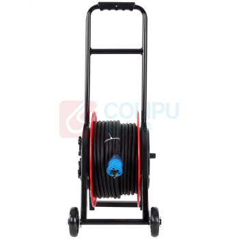 野狼 YELANG 轮车350电缆盘(220V) YL-35CFS-1030 3*2.5*30m (红色) 电缆价格随铜价波动