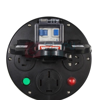 野狼 YELANG 轮车350电缆盘(380V) YL-35CFS-A1750 3*4+1*50m (红色) 电缆价格随铜价波动