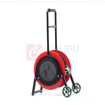 野狼 YELANG 轮车350电缆盘(纯380V) YL-35CTS-A1650 3*2.5+1*50m (红色) 电缆价格随铜价波动