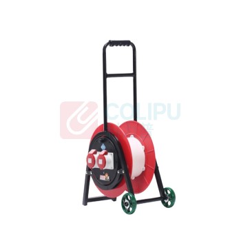 野狼 YELANG 轮车350电缆盘(380V工业) YL-35CGS3-A1750 3*4+1*50m (红色) 电缆价格随铜价波动