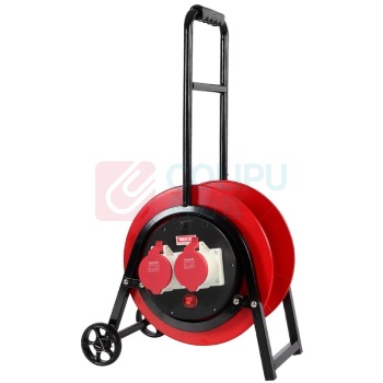 野狼 YELANG 轮车350电缆盘(380V工业) YL-V35CGS1-A1530 3*1.5+1*30m (红色) 电缆价格随铜价波动