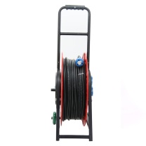 野狼 YELANG 轮车500电缆盘(220V) YL-50CFS-0980 3*1.5*80m (红色) 电缆价格随铜价波动