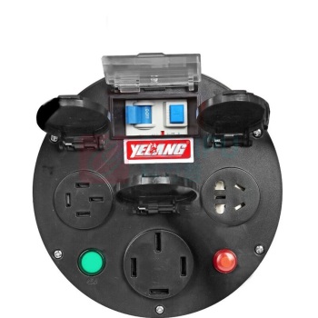 野狼 YELANG 轮车500电缆盘(380V) YL-50CFS-A16100 3*2.5+1*100m (红色) 电缆价格随铜价波动