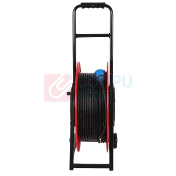 野狼 YELANG 轮车500电缆盘(220V) 双插座双漏电 YL-50CYS2-10100 3*2.5*100m (红色) 电缆价格随铜价波动