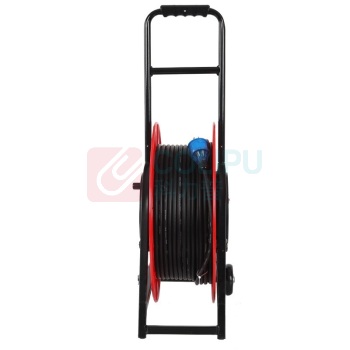 野狼 YELANG 轮车500电缆盘(220V欧标) YL-50CGYS-1080 3*2.5*80m (红色) 电缆价格随铜价波动