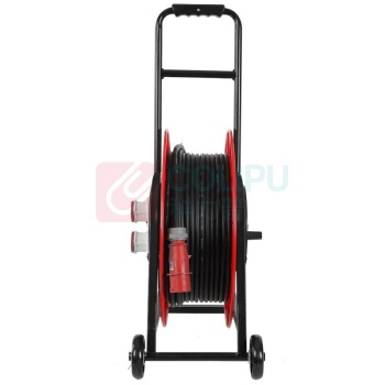 野狼 YELANG 轮车500电缆盘(380V工业) YL-V50CGS1-A1680 3*2.5+1*80m (红色) 电缆价格随铜价波动