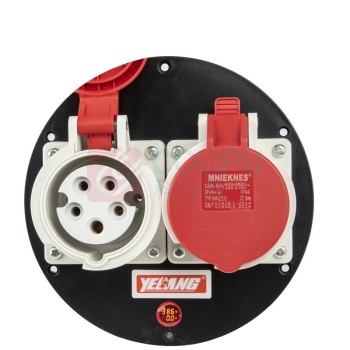 野狼 YELANG 轮车500电缆盘(380V工业) YL-V50CGS1-B2250 3*2.5+2*50m (红色) 电缆价格随铜价波动