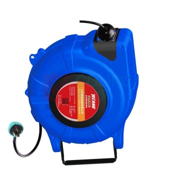 野狼 YELANG 自动伸缩卷管器-电缆线(380V) YL-E861 3*1.5+1*15m (蓝色) 电缆价格随铜价波动