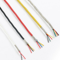 勋狸粑 测试电缆屏蔽双绞线 0.4mm2 一米 (本色)