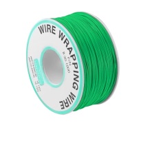 汇君 HJUN OK线电路板飞线PCB跳线焊接连接线单芯铜线 okx-g-30AWG 250米 (绿色)
