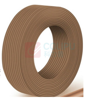 亨通 多股铜芯软电线 RV 1mm² 1米 (棕色)