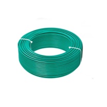 珠江电力 电线电缆 WDZB-BYJ 2.5平方 (绿色) 100米