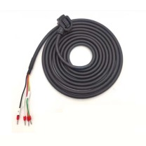 汇川 电机动力线 S6-L-M107-3.0 3米/条 额定电压:600 V AC 温度等级:75℃ 屏蔽:铜网编织屏蔽