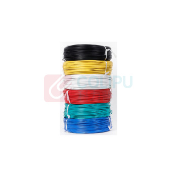 亨通 rv单芯多股软电缆 1.5平方 (红/黑/黄绿双色随机)