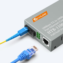 netLINK 光纤收发器 htb-1100s a/b 25km