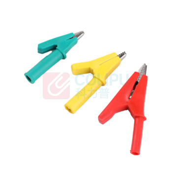 谨珅 30A全封闭试验夹子 JS-JZ20 口径20mm 10个/包 (黑/红/黄/绿可选)