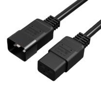 TOWE 电源线 TW-F-C19/C20 3M c19转c20电源线pdu/ups服务器电源线16A大功率c19c20三芯电源延长线3米1.5平