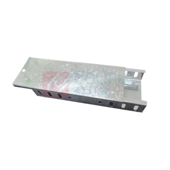 罗德力 镀锌铁皮走线盒 100×100×1.5mm 带底部普通连接片及螺丝+连接线 带1.5mm盖板
