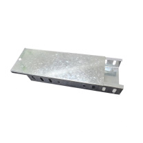罗德力 镀锌铁皮走线盒 100×100×1.5mm 带底部普通连接片及螺丝+连接线 带1.5mm盖板