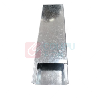 罗德力 镀锌铁皮走线盒 100×100×1.5mm 带底部普通连接片及螺丝+连接线 带1.5mm盖板