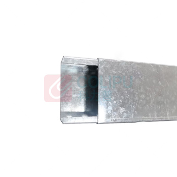 罗德力 镀锌铁皮走线盒 100×100×1.5mm 带底部普通连接片及螺丝+连接线 带1.5mm盖板