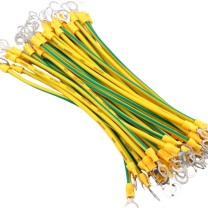 番鑫工贸 跨接线 6㎡*M8*20cm (黄绿)