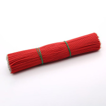汇君 HJUN 线仔跳线焊接线导线电子连接线双头镀锡 24AWG 20CM 24AWG-20cm-r-100 (红色) 100根/包
